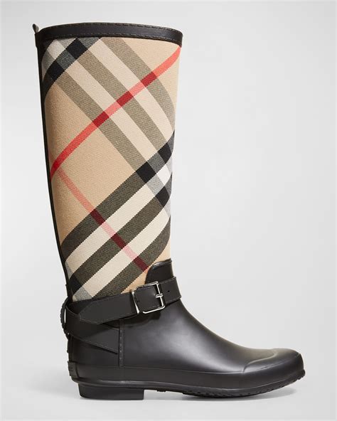 burberry motorcycle rain boot|Burberry rain boots lowest price.